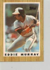 1987 Topps Mini Leaders Baseball Cards 039      Eddie Murray